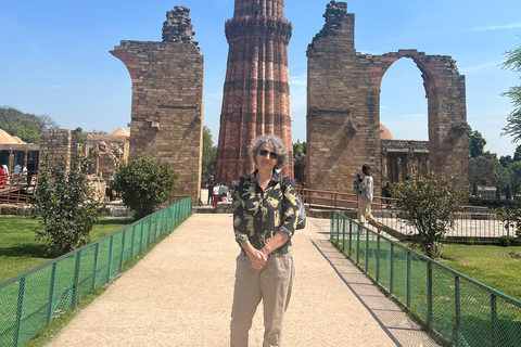 Delhi : visite guidée de l&#039;ancienne et de la nouvelle Delhi - tout comprisVisite d&#039;une demi-journée de New Delhi avec prise en charge à l&#039;hôtel et sans frais d&#039;entrée