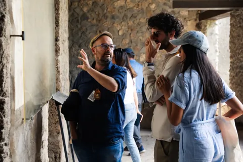 Jednodniowa wycieczka pociągiem z Rzymu do Pompei i Neapolu z obiadem