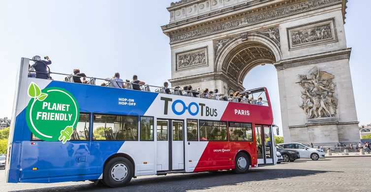 Parijs: Tootbus Hop-on-hop-off-bustour Ontdekkingstour met de bus