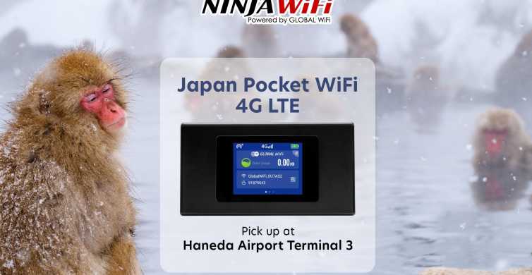 东京：羽田机场第 3 航站楼移动 WiFi 租赁