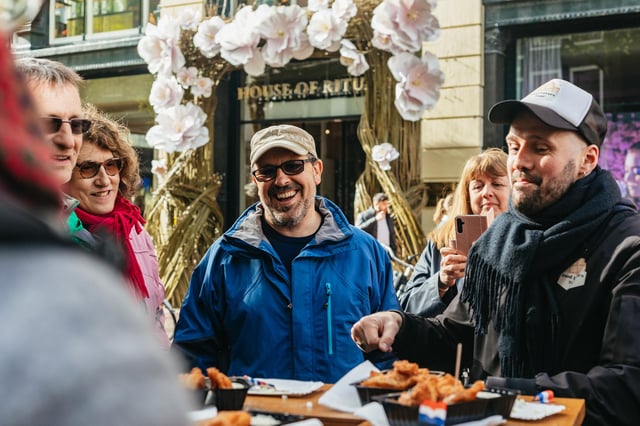 Ámsterdam: Tour a pie gastronómico y cultural con degustaciones