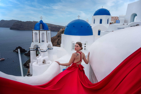 Sesión de fotos profesional en Santorini (sáltate la cola)