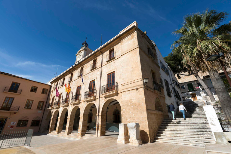 From Valencia: Dénia Castle, Beach & Skulls Cave Day Trip Day trip with Pickup at Torres de Serranos