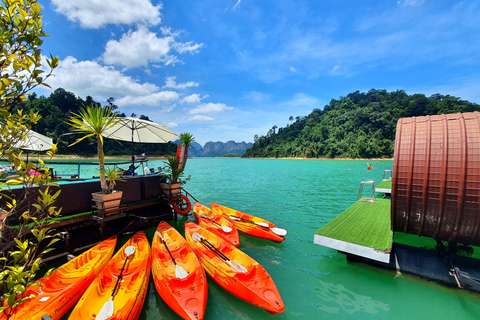 De Khao Sok: passeio no lago Cheow Lan com almoço em PhuTawanOpção 2: Viagem privada ao Lago Cheow Lan com almoço em PhuTawan