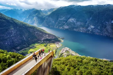 From Bergen- Beautiful Nærøyfjord, Flåm, and Stegastein