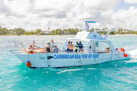Excursão de meio dia ao Mar do Caribe com lagoa