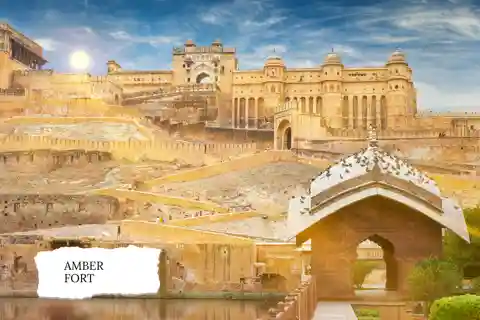 Da Delhi: Amber Fort, Shopping Tour con guida e auto AC