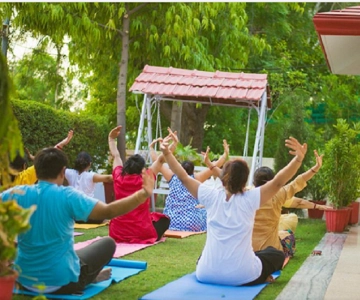 Sessione privata di yoga a Jodhpur con pasto delizioso