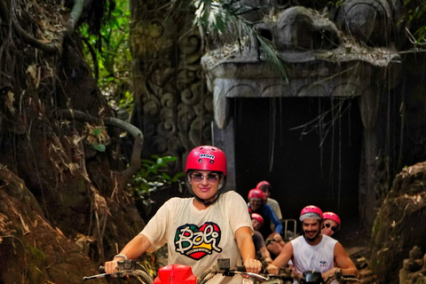 Ubud: Jungle ATV Adventure with Barong Cave & Rice Fields