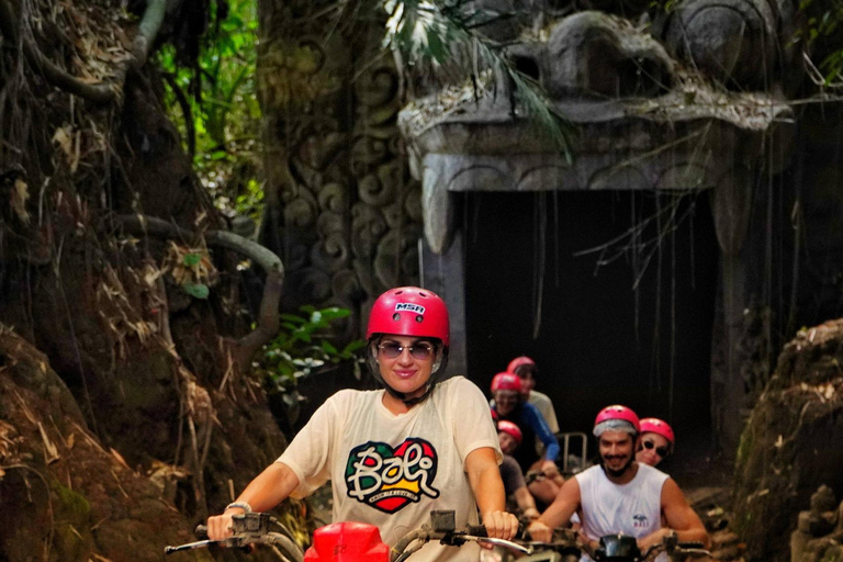 Ubud: Jungle ATV Adventure with Barong Cave & Rice Fields