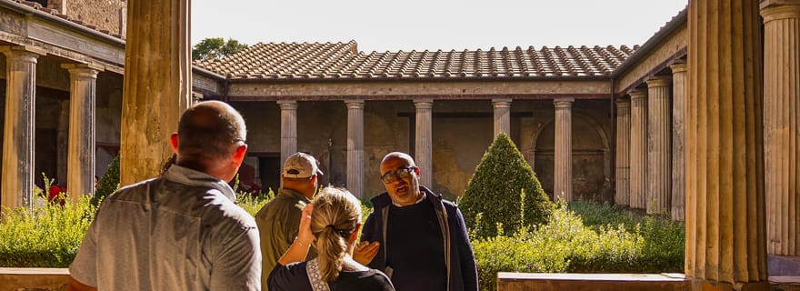 Pompéi : Visite guidée privée avec un archéologue