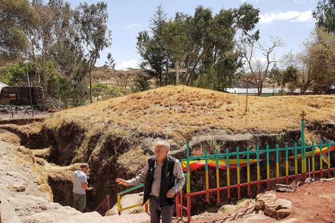 From Addis Ababa: Adadi Mariam Church & Market Day Tour