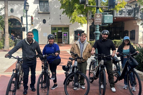 Santa Barbara: tour panoramico guidato in bicicletta elettrica