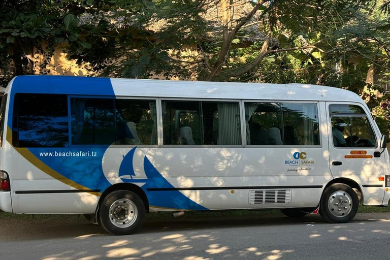 Bus Transfer service from airport to anywhere in Zanzibar