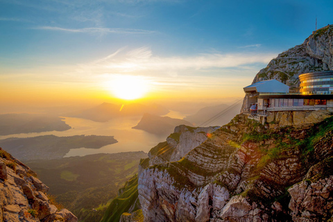 Journée d&#039;aventure au Pilatus Gold et Silver tour et à LucerneTournée de l&#039;or