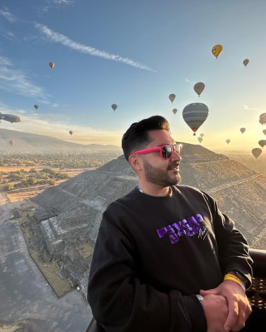 Visit Hot Air Balloon Over Teotihuacán Valley in Teotihuacan