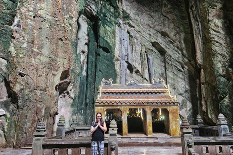 Da Nang Marmeren Berg, Drakenbrug, Strand Motorbike Tour