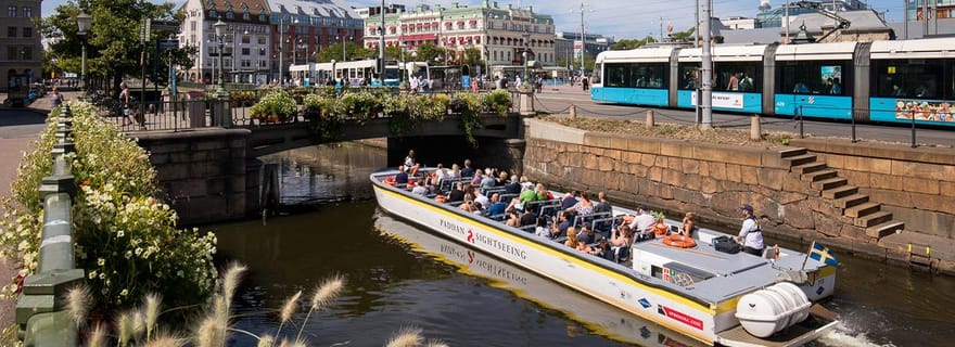 Göteborg : Croisière touristique sur le canal de la ville