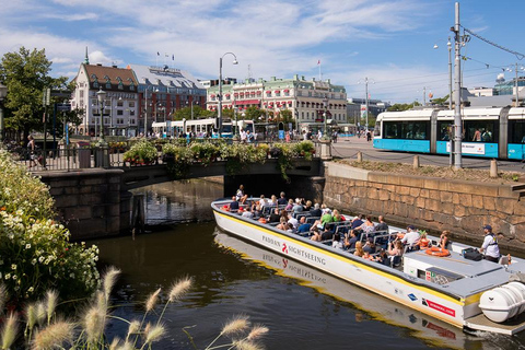 Göteborg: Sightseeingkryssning i stadskanalenGöteborg - båt Sightseeing med båt i Paddankanalen