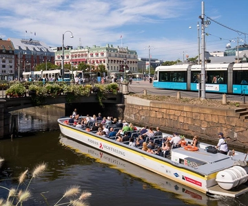Göteborg: Sightseeingkryssning i stadskanalen