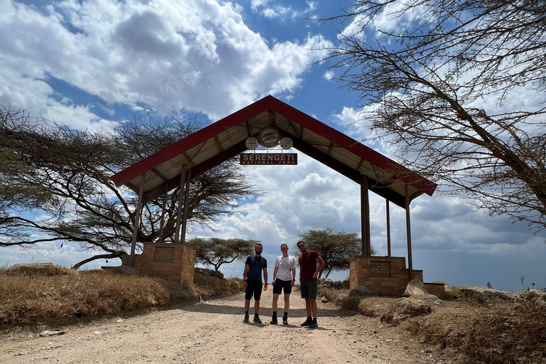 Desde Zanzíbar: safari en avión de 3 días al Serengeti y Ngorongoro