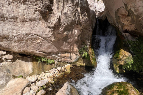 Mascate: excursão de 1 dia ao pôr do sol no deserto e ao Wadi Bnai Khalid + almoço