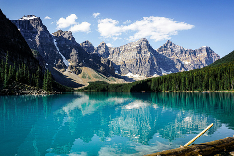 جولة بحيرة لويز، بحيرة موراين، بحيرة إميرالد، الجسر الطبيعي