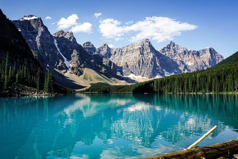 جولة بحيرة لويز، بحيرة موراين، بحيرة إميرالد، الجسر الطبيعي