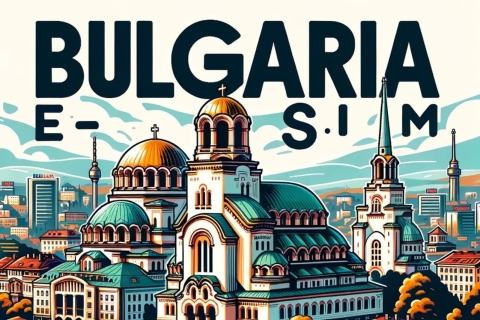 E-sim Bulgarije 10 gbE-sim Bugaria 10 gb 15 dagen