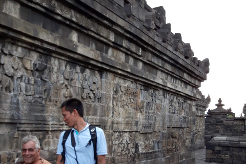 Yogyakarta: Dagstur till templen Borobudur och Prambanan