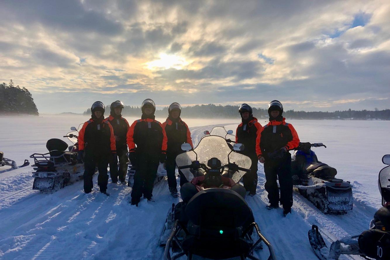Helsinki: Snowmobile Tour with Lunch and Transfers