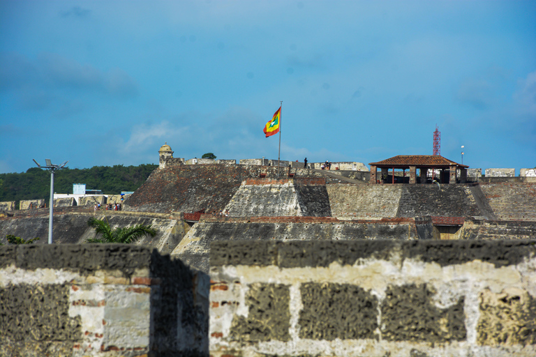 Gratis rundvandring till San Felipe de Barajas slott Cartagena