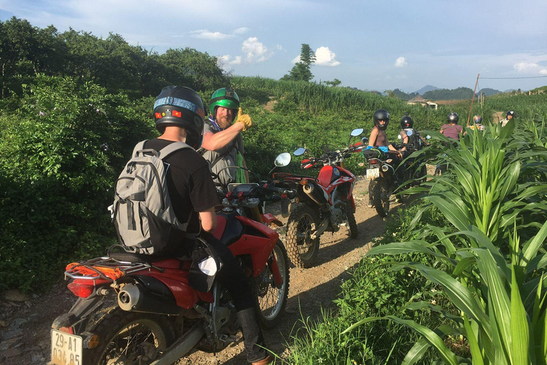 Excursão de motocicleta de 10 dias pela trilha de Ho Chi Minh saindo de Hanói