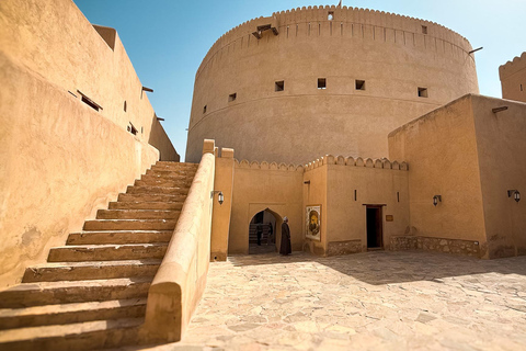 From Muscat: Nizwa & Jebel Akhdar Wonders Adventure Day Trip Nizwa, Birkat Al Mouz & Jebel Akhdar Sunset Experience