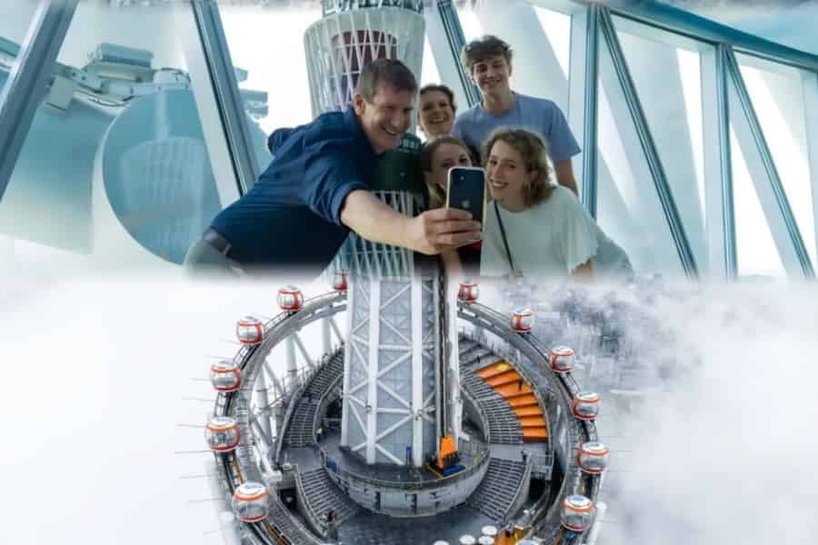 Guangzhou: Canton Tower Skyview Ticket 433 m/450 m/488 m. Foto: GetYourGuide Guangzhou: Canton Tower Skyview Ticket 433 m/450 m/488 m. Foto: GetYourGuide