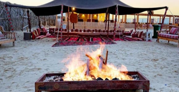 Doha: Overnight Desert Camping With BBQ Dinner & Breakfast
