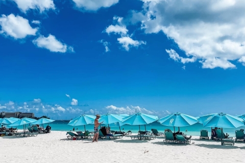 Navette de plage avec utilisation gratuite de chaises de plage et de parasolsBridgetown : Navette et chaise longue de la plage de Carlisle Bay