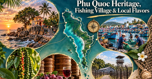 Phu Quoc Heritage, Fishing Village & Local Flavors