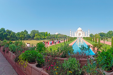 Taj Mahal Tour from Delhi Airport with All Inclusive Tour Guide Only.