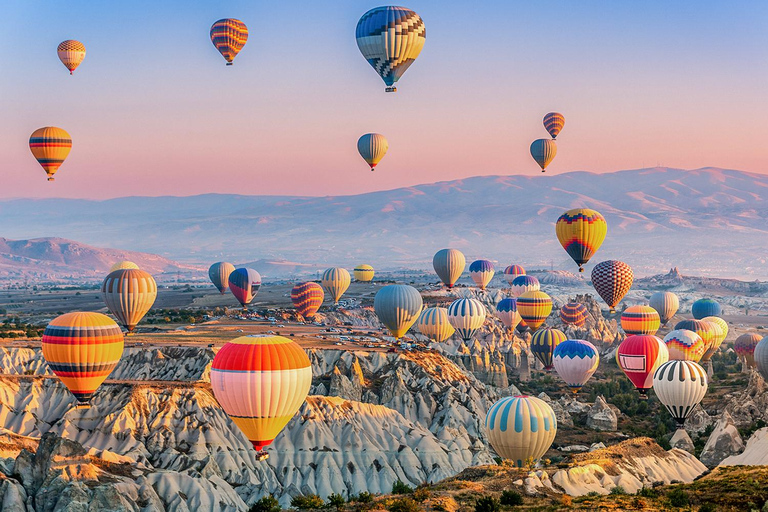 Antalya: Cappadocia Tour with Cave Hotel & Balloon Watching Tour with Cave Hotel Stay