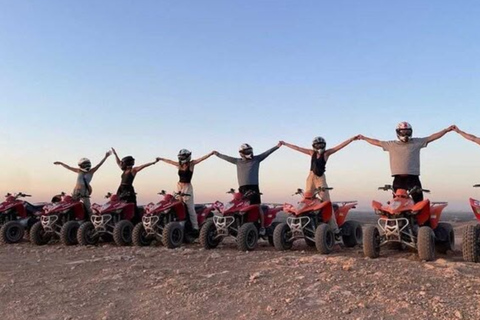 Marrakech: Agafay Desert Quad-and-Camel Safari & Dinner Show Marrakech: Agafay Desert Safari, Quad, Camel & Dinner Show