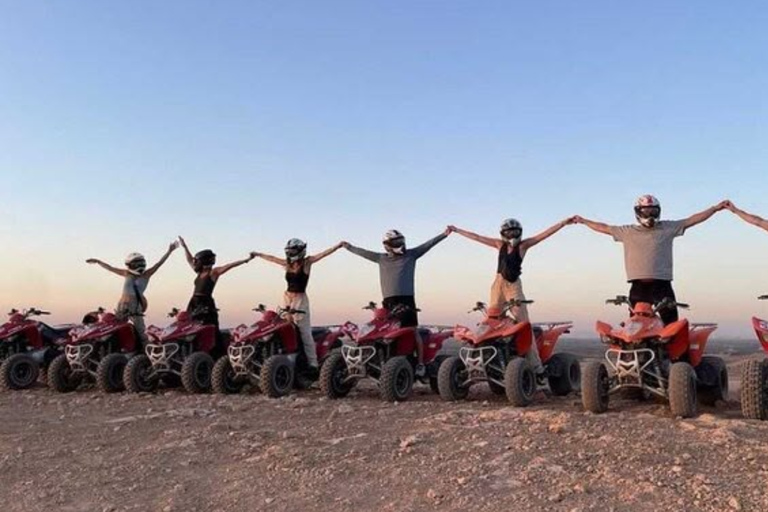 Marrakech: Agafay Desert Quad-and-Camel Safari & Dinner Show Marrakech: Agafay Desert Safari, Quad, Camel & Dinner Show