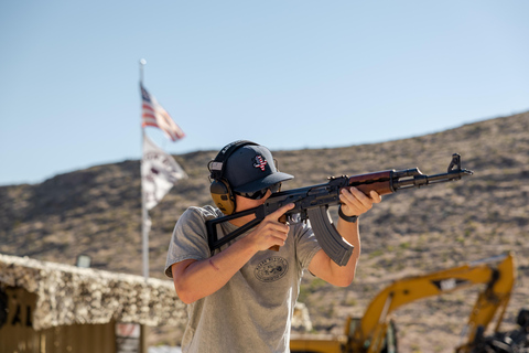 Las Vegas: Outdoor schietbaan ervaring met instructeur