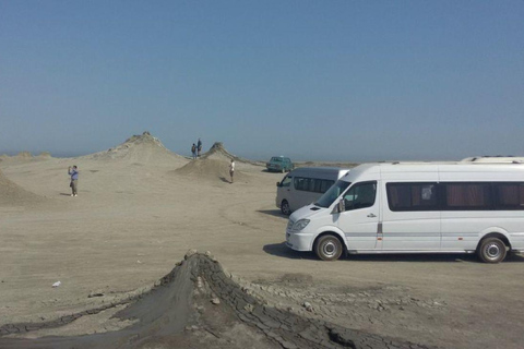 Gobustan, Lervulkaner, Eldtempel, Fire Mountain Tour