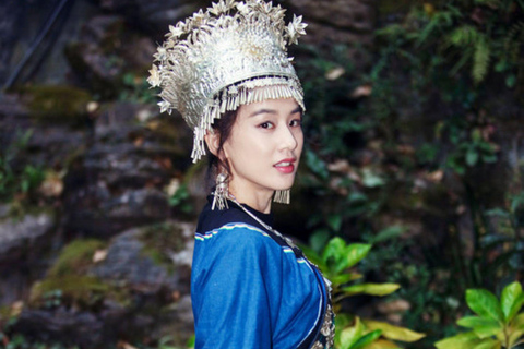 Yangshuo Traditional Costume Rental & Makeup Services Miao & Zhuang Costume Rental & Styling