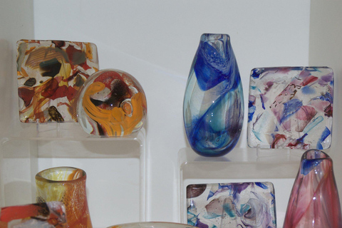 Glass blowing in Prague