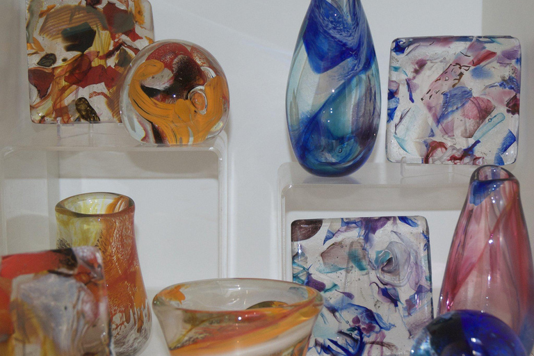 Glass blowing in Prague