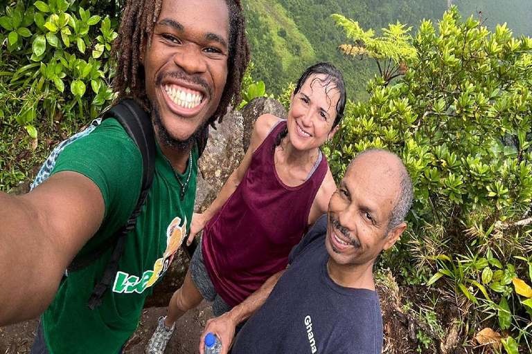 St. Kitts: Wandeling naar Mount Liamuiga