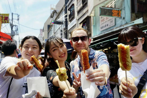 Tokio: Ruta de la Comida Callejera de TsukijiComida callejera en Tsukiji