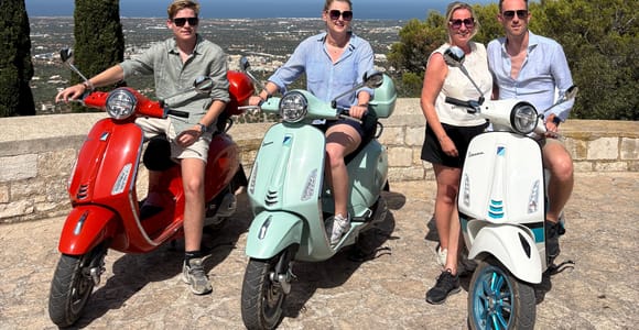 Vespa-Tour und Verkostungen: Alberobello, Locorotondo und Selva di Fasano